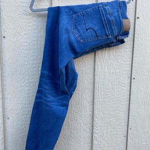 Distressed American Eagle Skinny Jeans